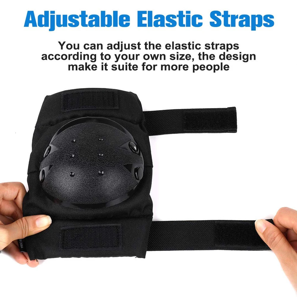 Protective Gear Set for Teens and Adult Bike Helmet Knee Pad Elbow Wrist Guard Skateboard Skating Cycling 7Pcs 260228
