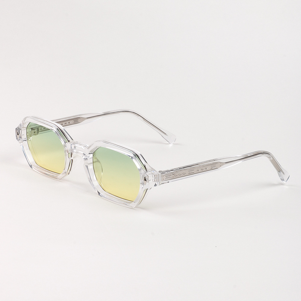 Luxury New Designer Sunglasses Fashionable Sunglasses Outdoor Cycling Sunglasses Polygonal Small Frame Sunglasses Men's And Women's High-end