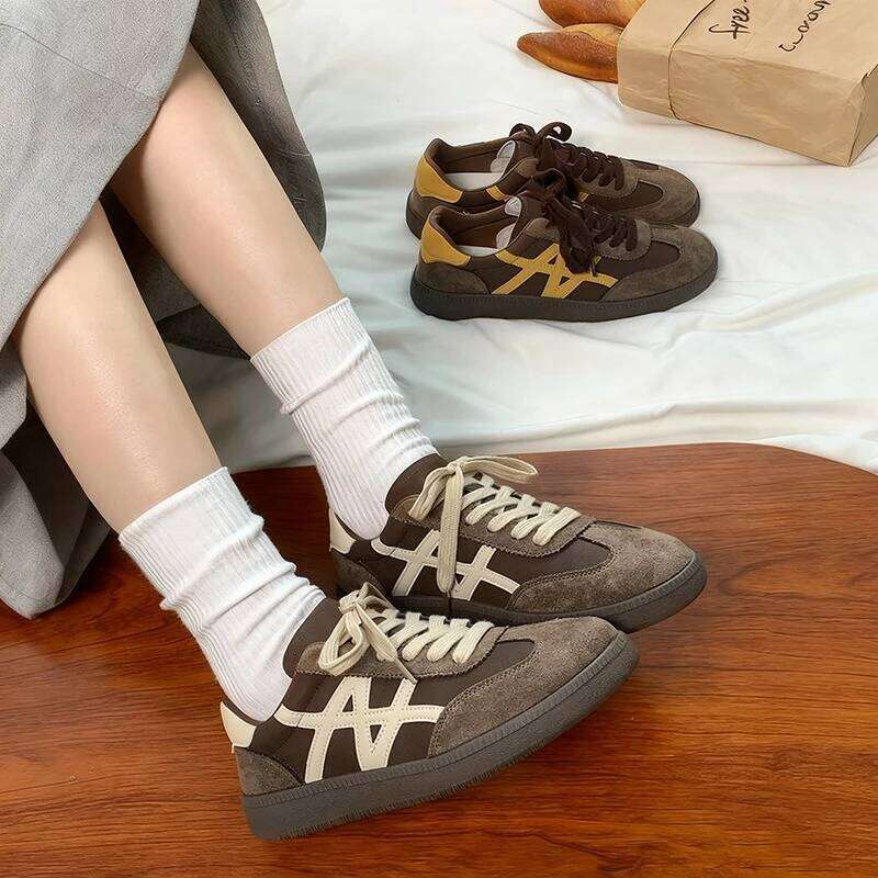 2025 Spring and Autumn New Women's Comfortable Soft Flat Fashion Retro Casual Shoes