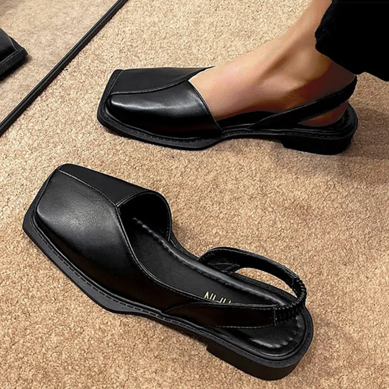 Women Sandals Elegant Womens Sandals Summer Low Heels Sandals Slip On Summer Shoes For Women Trend Heeled Sandalias Mujer 260306