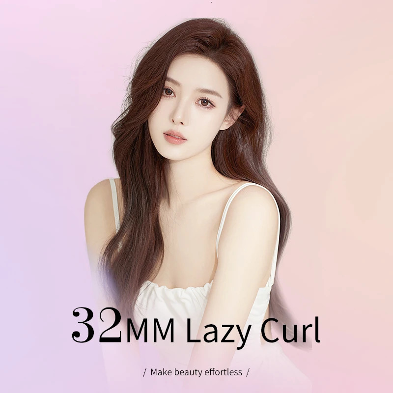 Hair Curler Large Volume Does Not Hurt The Hair Perm Negative Ion 32mm Bangs Lasting Syling Electric Curling Iron 260305