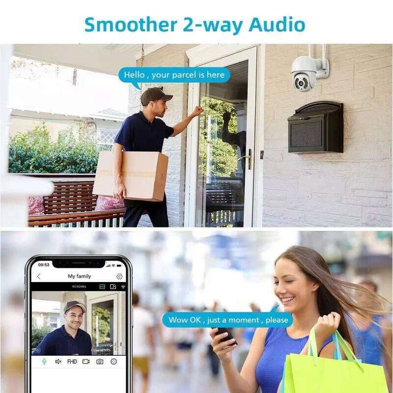 8MP 4K Wireless PTZ HD 1080P Color Night Vision Wifi IP Camera Outdoor 5MP Ai Auto Tracking CCTV Surveillance Cam iCsee 26W0306