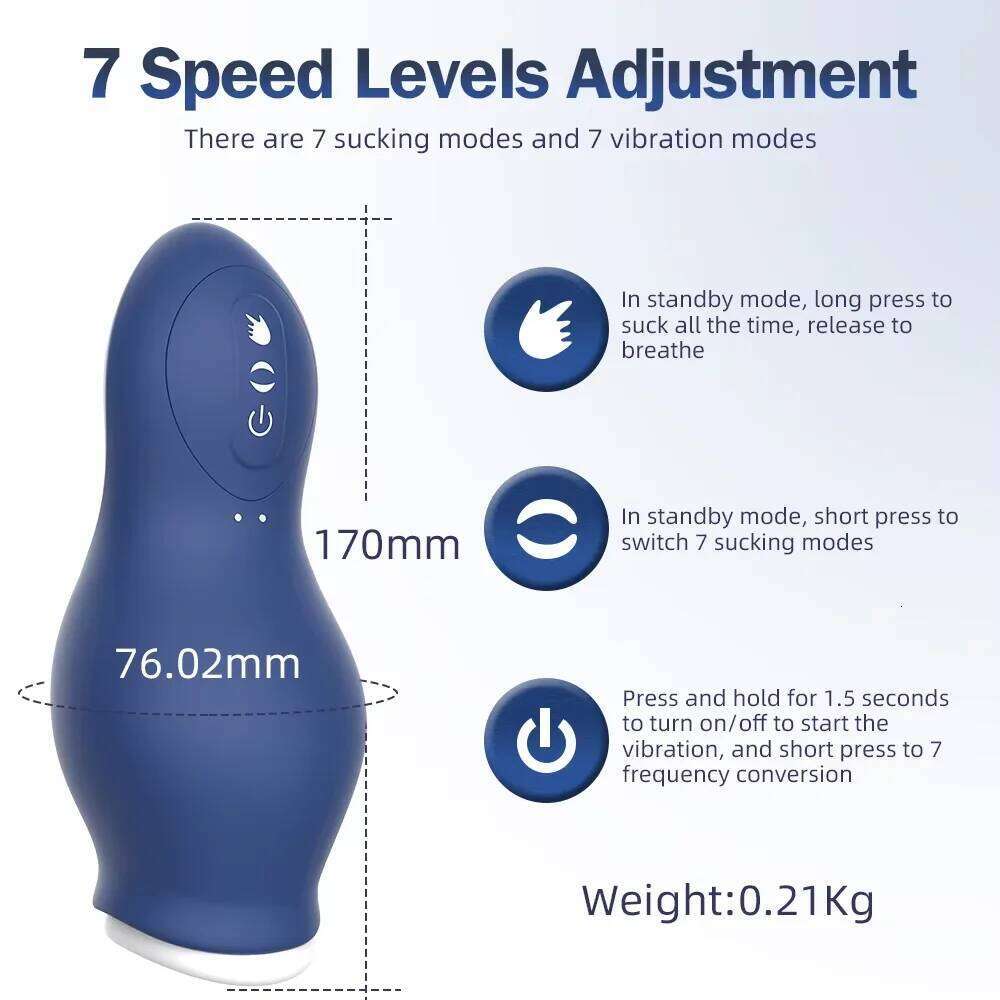 Automatic Sucking Male Masturbators Vacuum Training Cup Blowjob Orgasm Pocket Pussy Penis Glans trainer Adult Product W260305