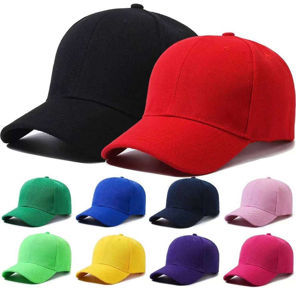 1PC Unisex Casual Plain Baseball Adjustable Snapback Hats For Women Men Hip Hop Cap Street Dad Hat Y260304