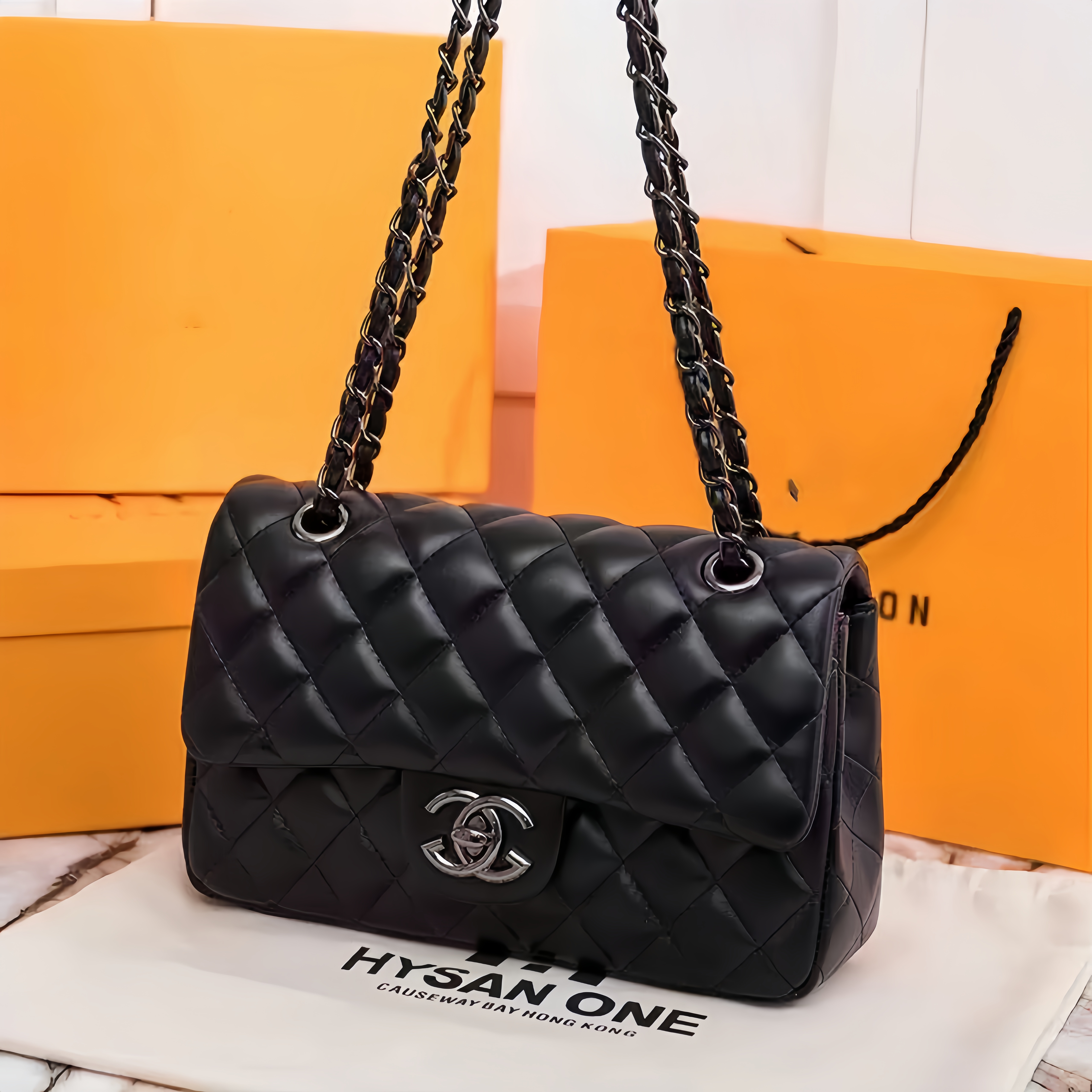 Designer bag Handbag Shouder Gold Chain Bag Cutch Fap Classic Design Totes Bags Waet Check Veour Thread Purse Doube Letters Soid Hasp Waist Square Stripes