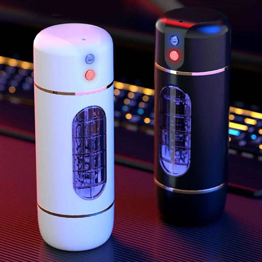 Automatic Telescopic Rotating Male Masturbator Cup Pussy Real Vagina Masturbation Blowjob Adults Machines Sex Toys for Men W260305