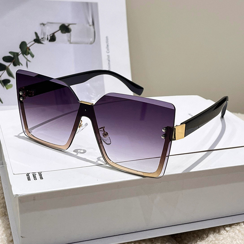 2026 Luxury New Designer Sunglasses European And American Half Ring Metal Sunglasses Outdoor Bicycle Sunglasses Trendy UV Protective Glasses Wholesale
