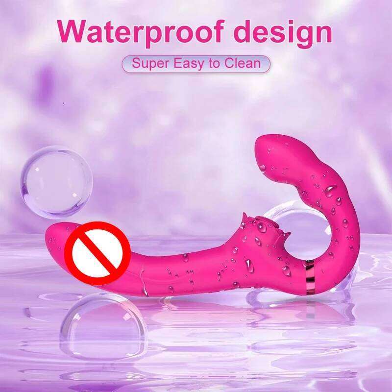 Double Head Resonance Vibrator Sharing Stimulation Clitoral Vaginal Massager Female wearable Masturbator Sex Toys For Women W260305