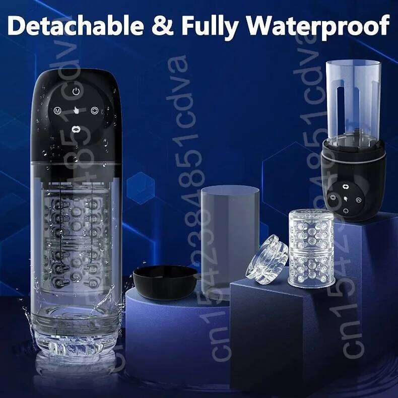 Best Selling Male Sucking Mastubator Blowjob Vacuum Penis SPA Automatic 360 Rotation Man Masturbator Cup Exhaust IXP7 Sex Toys W260305