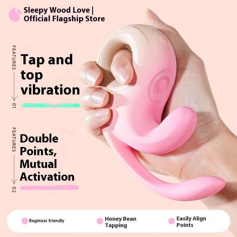 Women's vibrator G-spot slapping sexual stimulation clitoral vibration orgasm silicone woman sex toys adult products W260305