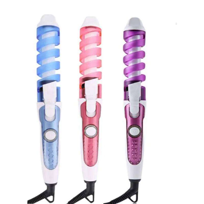 Popular multi-functional ceramic ion 360-degree rotating iron, portable home curling tool salon 26Y0306