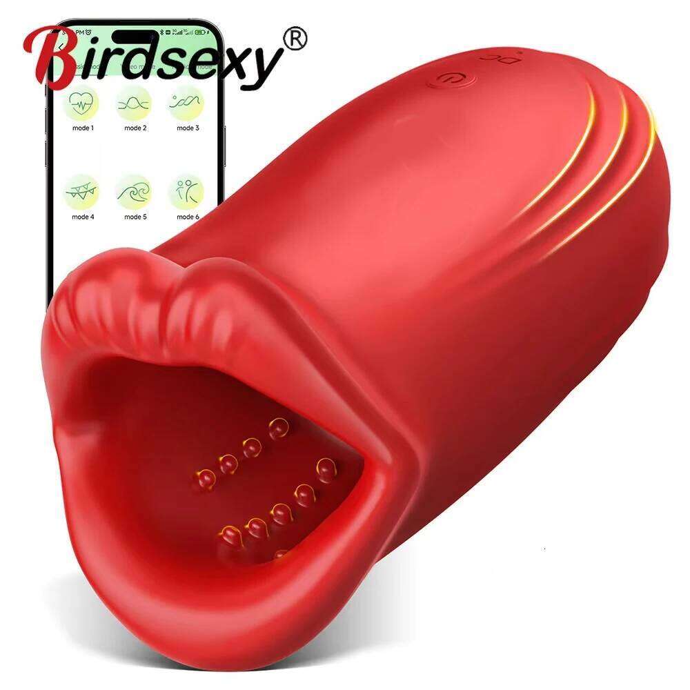 Male Masturbator Deep Throat Blowjob Vibrating Oral Pussy Vagina Penis Vibrator Stimulation Adult Sex Toys Masturbators for Men W260305