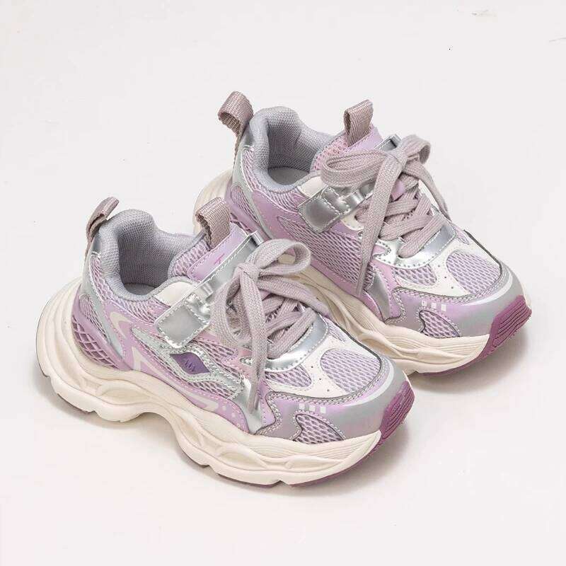 Children Casual Shoes for Girls Boys Autumn New Fashion Korean Style Soft Bottom Anti-slippery Versatile Outside Sneakers 26Y0304