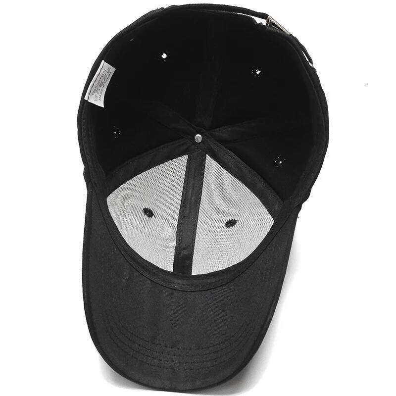 Classic Unisex Plain Baseball Cap with Adjustable Metal Buckle Closure, 100% Cotton and Multiple Colors Available Y260304