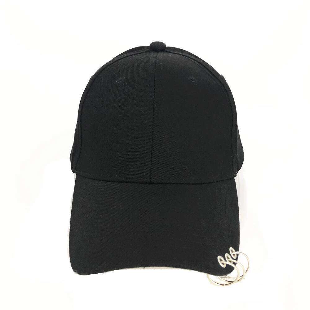 High Quality Adjustable Baseball Hat With Ring Outdoor Sports Sun For Women Men Fashion Snapback Cap Y260304