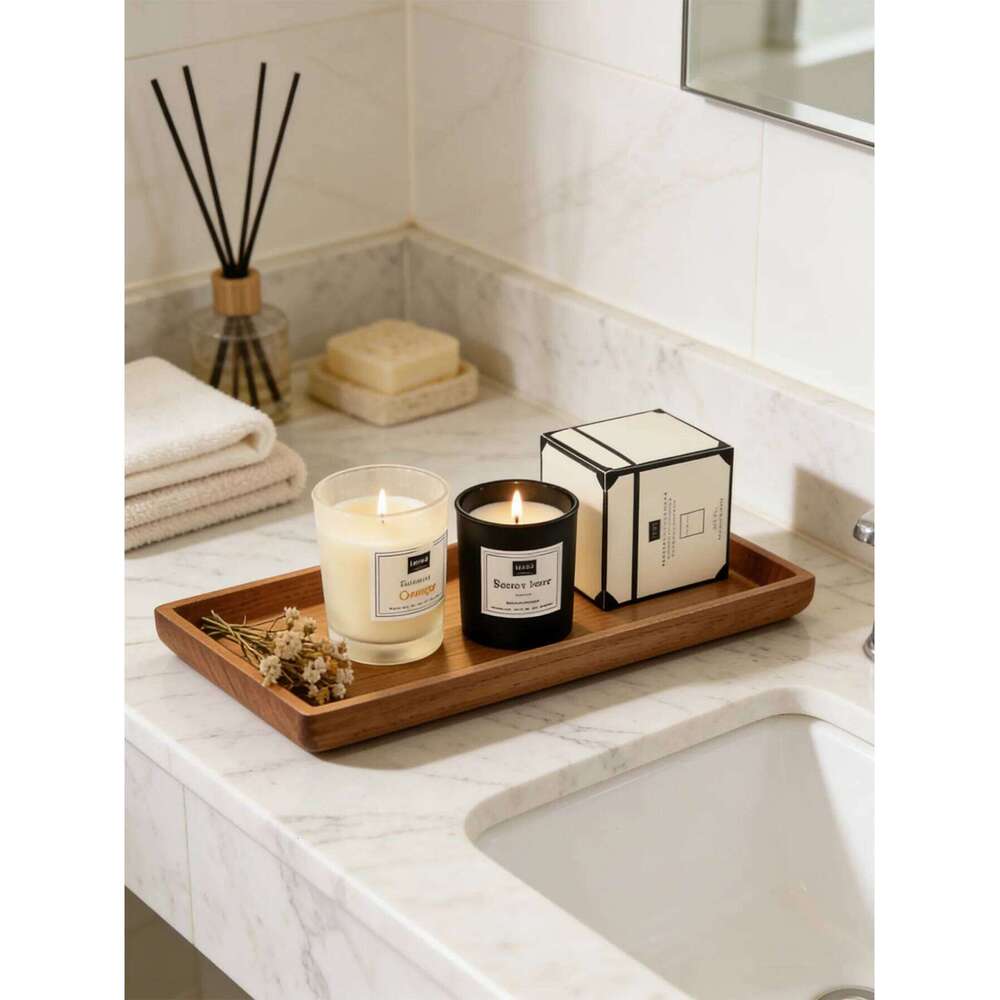 When wax is lit, it emits a smokeless, serene fragrance, serving as an aromatherapy for calming the mind and aiding sleep. W260304 W260305