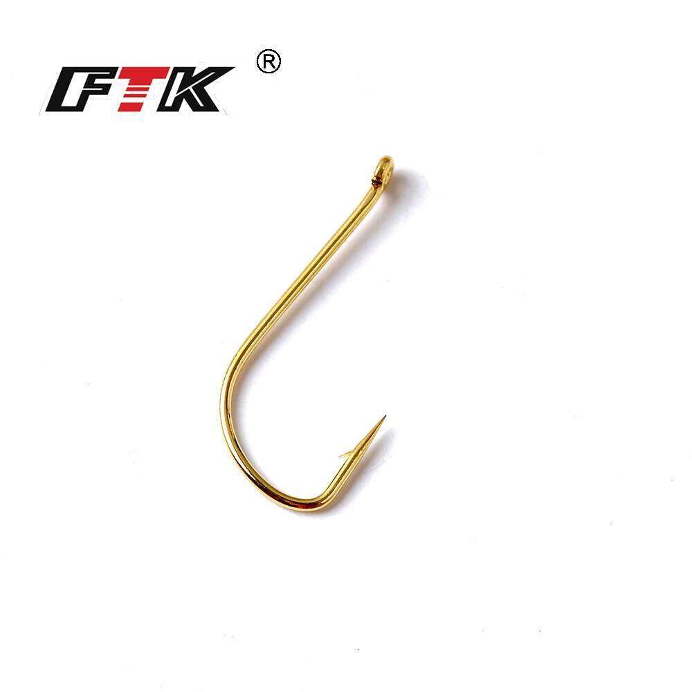 FTK Barbed Hook Size7#-Size15# From Japan Hooks Jig Carp Feeder Anzol Fishhook Fishing Tackle S260305