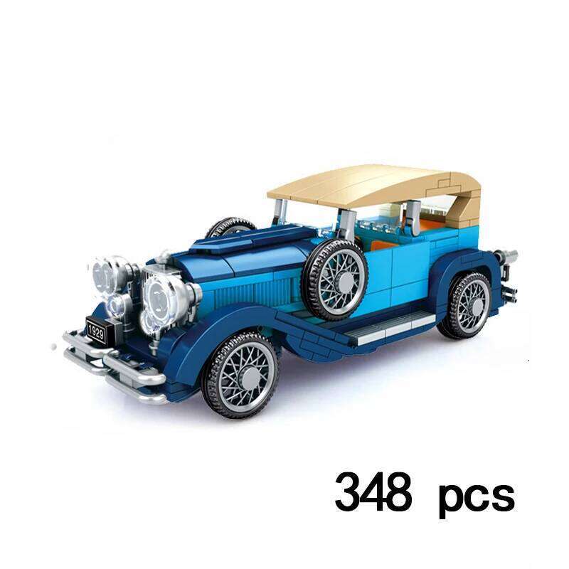 City Technique Speed Racing Car old Classic Sport Model Building Brick Super Racer Great Rally Vehicles Block Christmas gift Toy Z260305