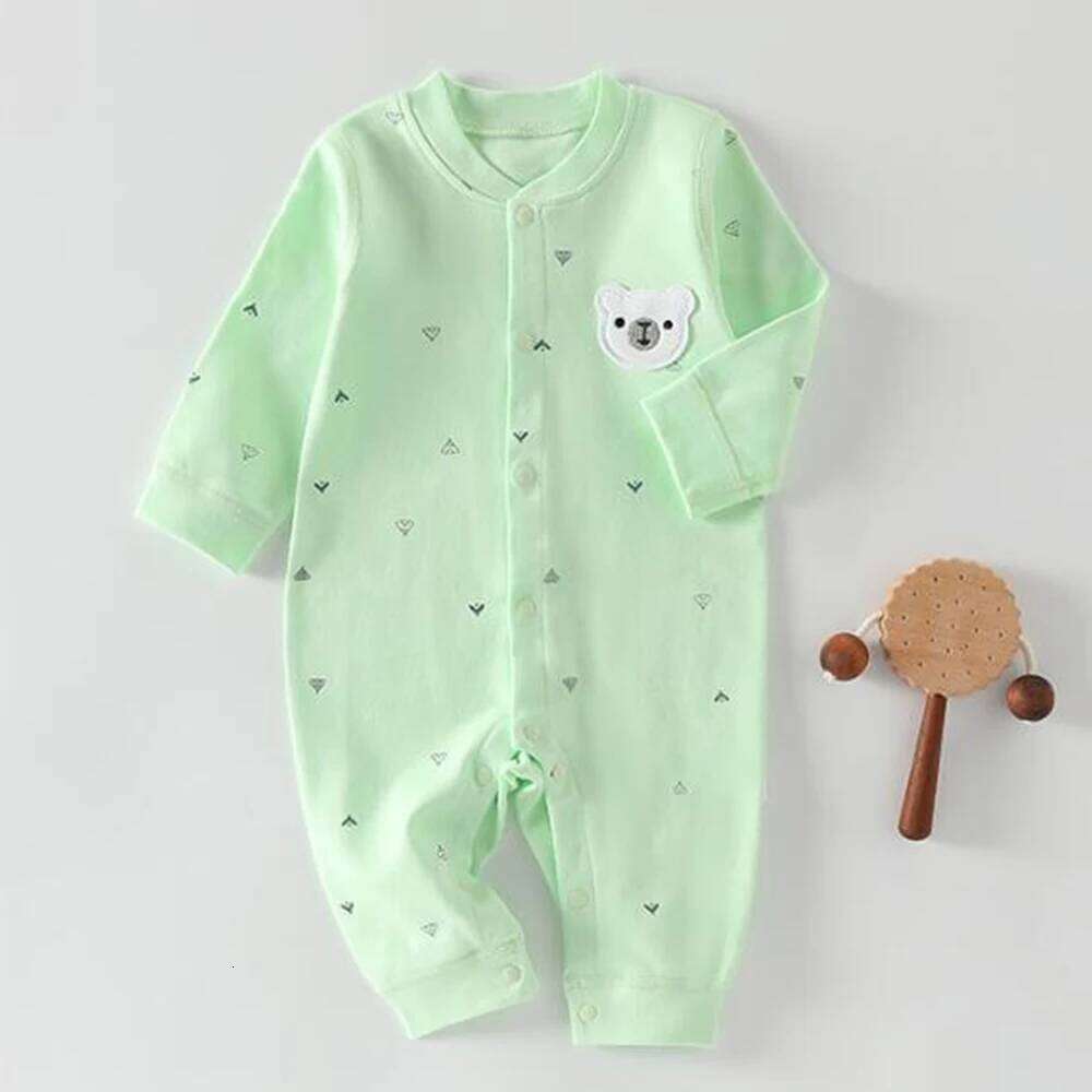 Unisex Clothes Newborn Girl Romper Long Sleeve 100% Cotton Spring Autumn Baby Jumpsuit For Boy Z260306