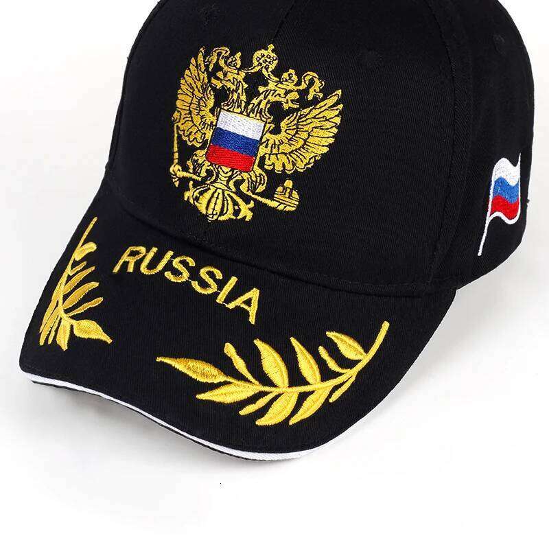Leisure Embroidery Russian Emblem Unisex Baseball For Woman & Man Snapback Cap Sport Hat Y260304