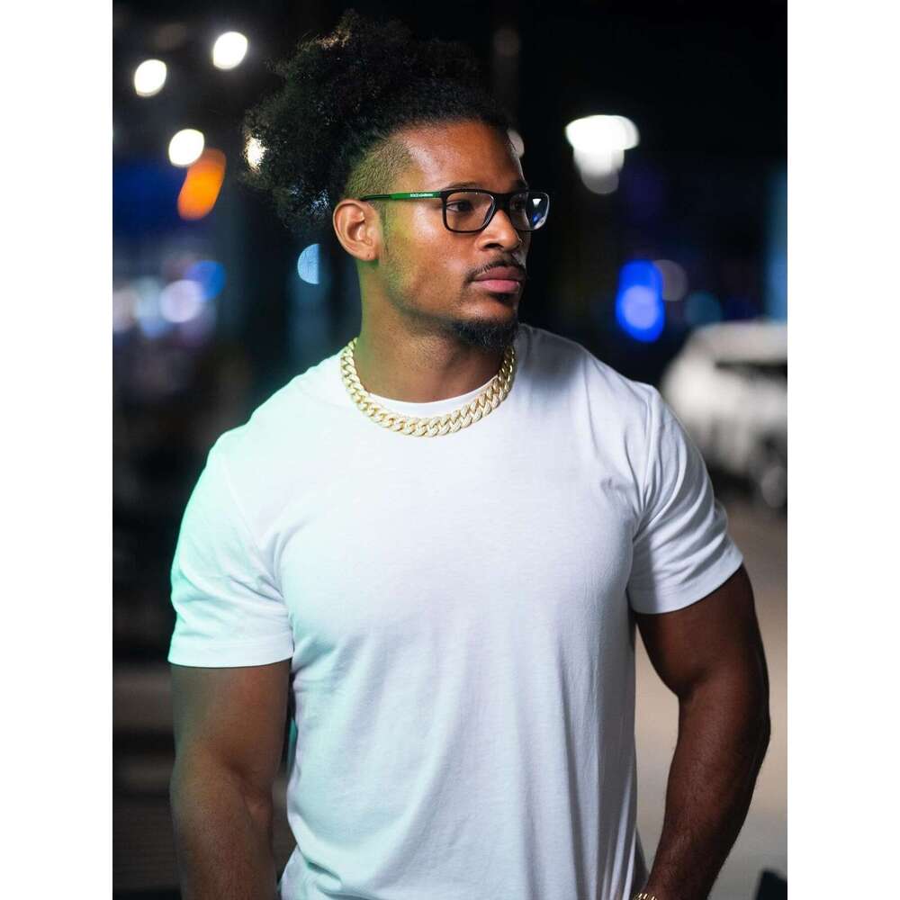 New versatile American-style breathable fitness with small collar and short sleeves, Sorona quick-dry cool-feel men's T-shirt