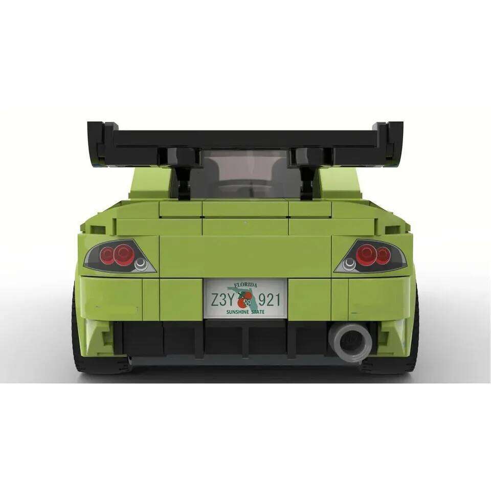 285PCS MOC Champion series Lancer Evolution VII Building Blocks Assembly Model Classic racing toy brick Children's birthday gift Z260306