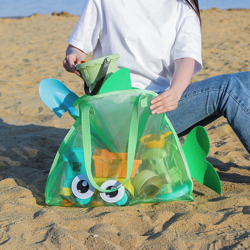 Summer travel beach bag childrens cartoon toy storage bag swimsuit storage bag big eye handheld toiletry bag 260303