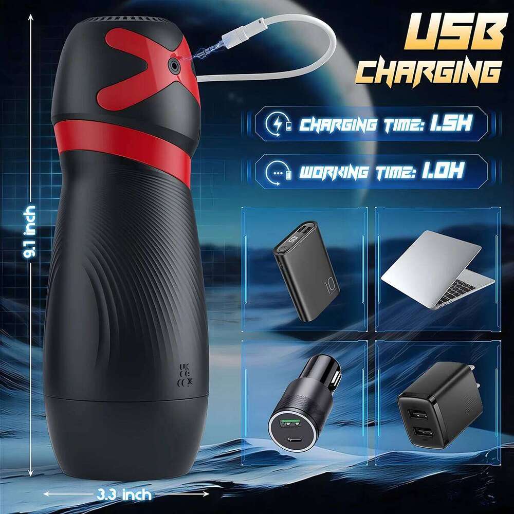 YAFEI Sucking Vibration Wireless Control Masturbator Cup Automatic Blowjob Suking Machine Real Vagina Sex Toys For Men W260305