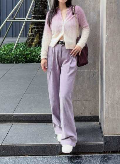 Women Gentle Classic Twisted Knit Cardigan Gold Button Decoration Round Neck Autumn Short Sweater Coat for Lady M260306