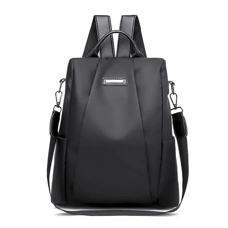womens fashionable multifunctional backpack solid color backpack detachable casual portable shoulder strap260228