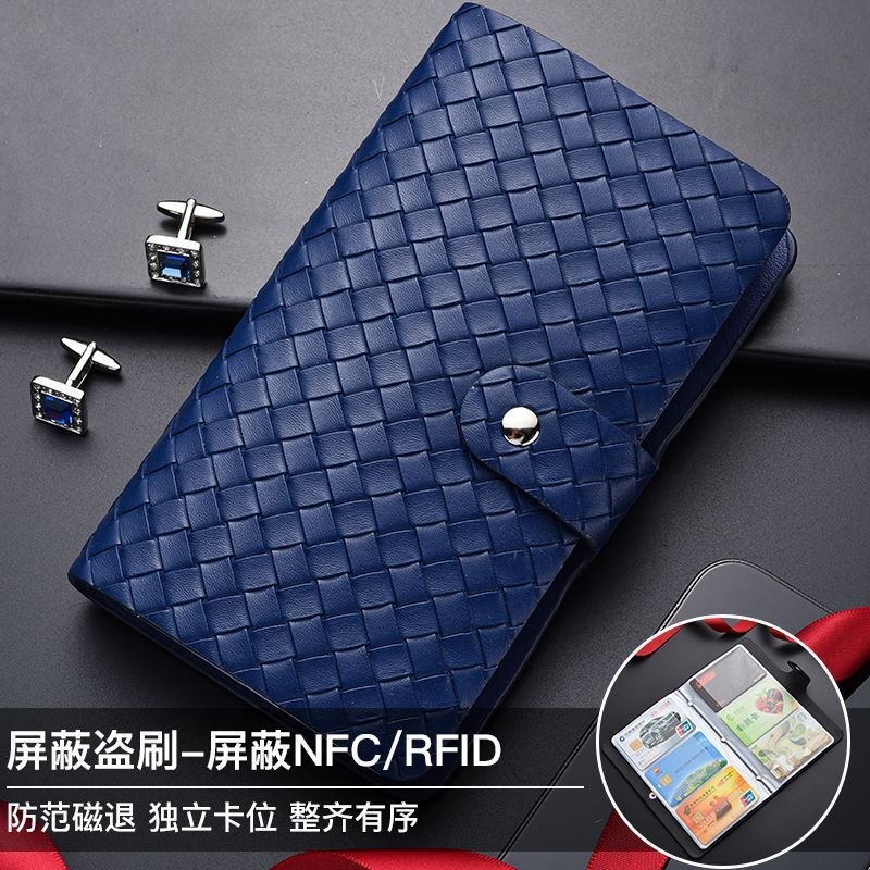 2026 Distribution Long Anti-demagnetization Card Luxury Handbag Holder For Men And Women, Large Capacity, Multiple Card Slots Credit Card Holder, Bank