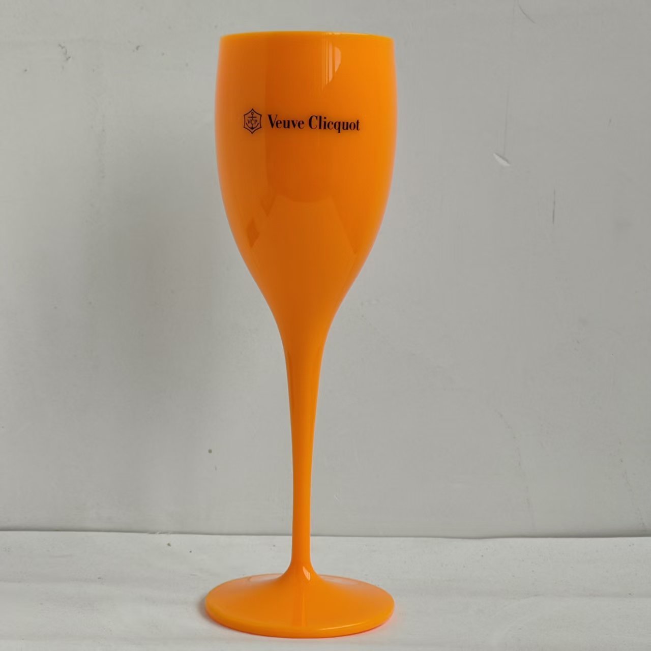 2pcs/set 130ML43oz orange pink thickening Vintage plastic champagne wine glasses flutes cups goblets 251215