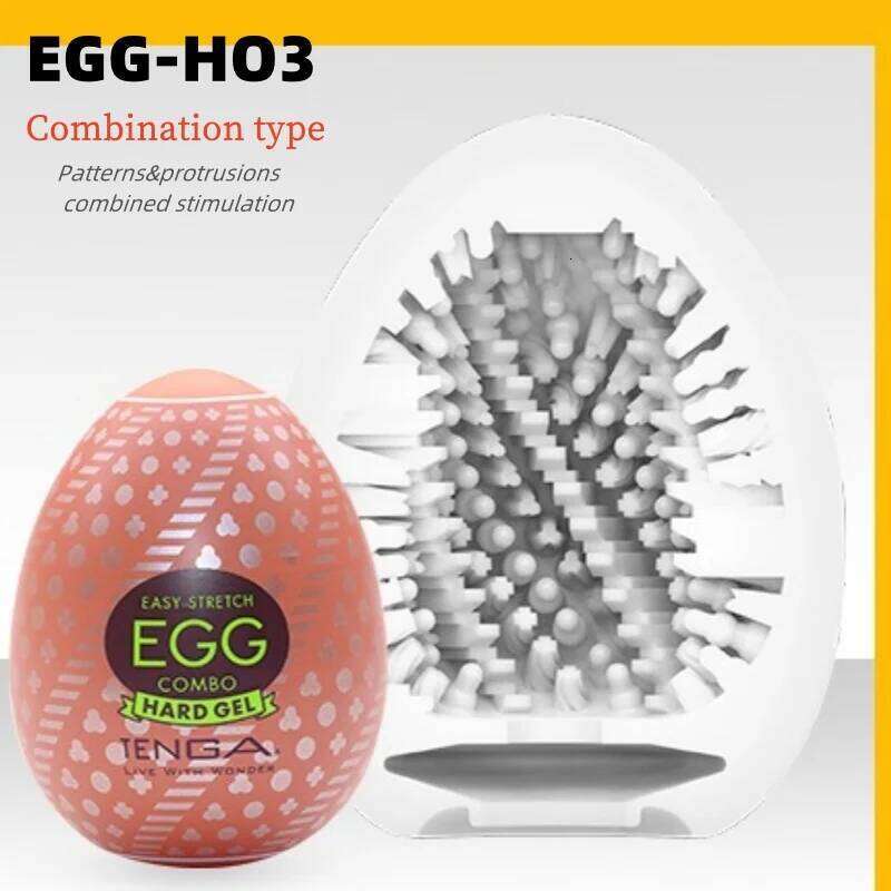 TENGA EGG Male Pocket Pussy Cup Portable Stimulating Penis Massager Silicone Stretchable Masturbator Adult Wholesale W260305