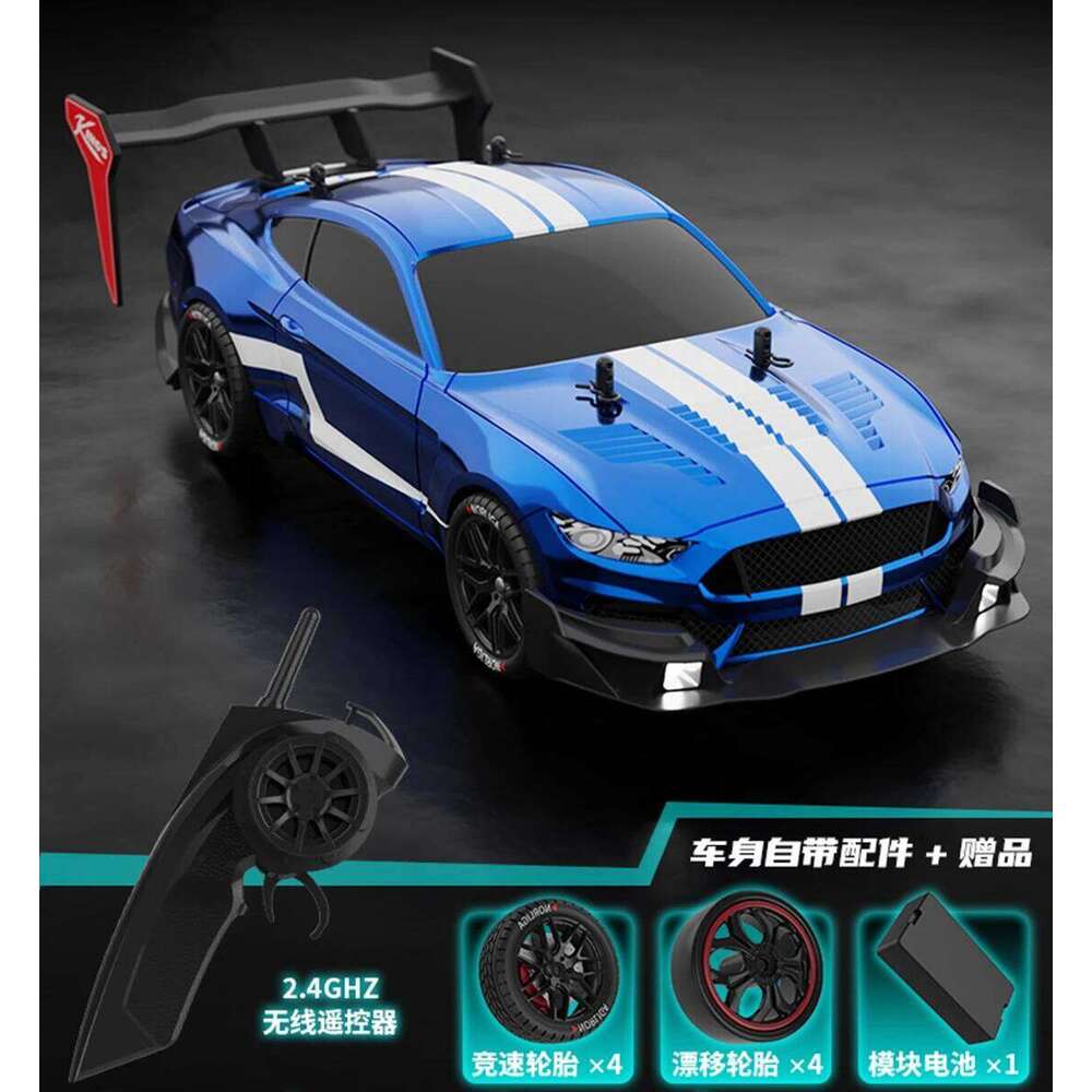 RTR MUSTANG 2.4G Drift 1:14 4WD Electric Remote Control Cars High Speed RC Racing Car Toys for Children C260305