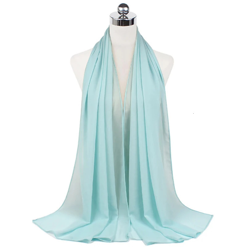 Women Muslim Chiffon Hijab Shawls Scarf Modal Cotton Hijabs Plain Soft For Woman Muslim Voile Head Wraps 70180cm Islamic 260304