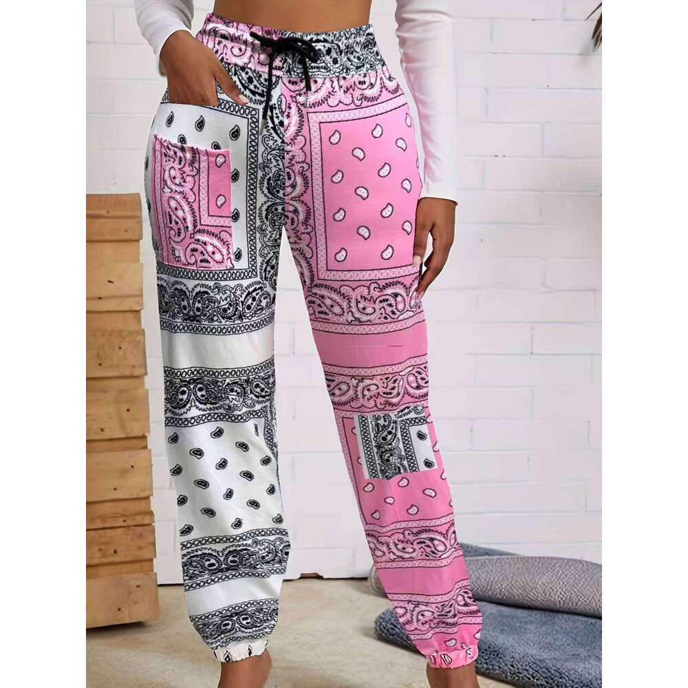 Plus Size New Autumn Winter Women's Pull-Out Pants From Europe And America