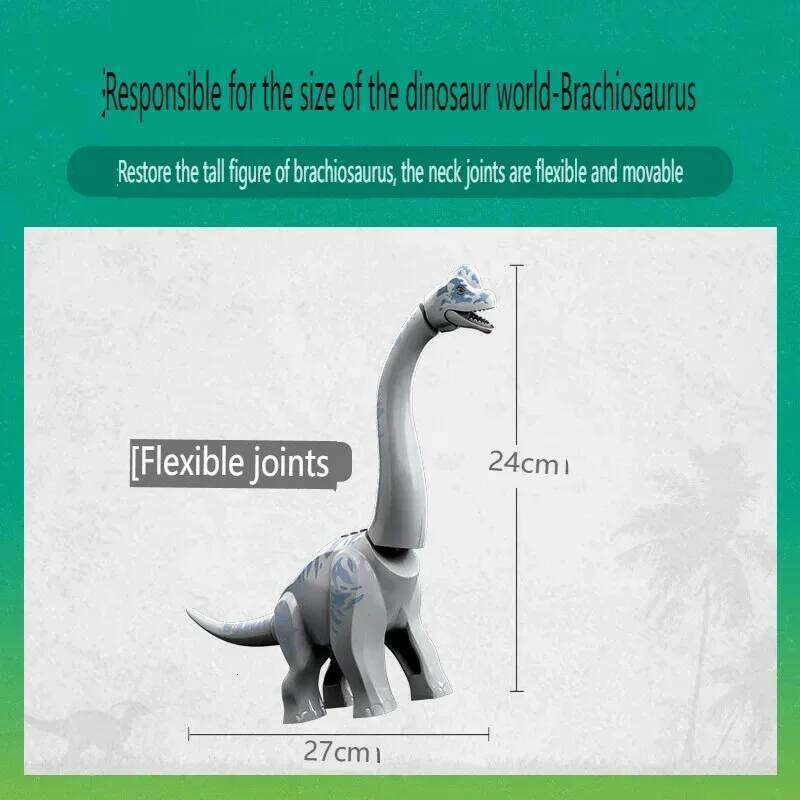 Compatible Sets Dinosaur World Series Building Blocks Brachiosaurus Discovery And Tree Plesiosaur Assembly Toys For Kids 76960 Z260306