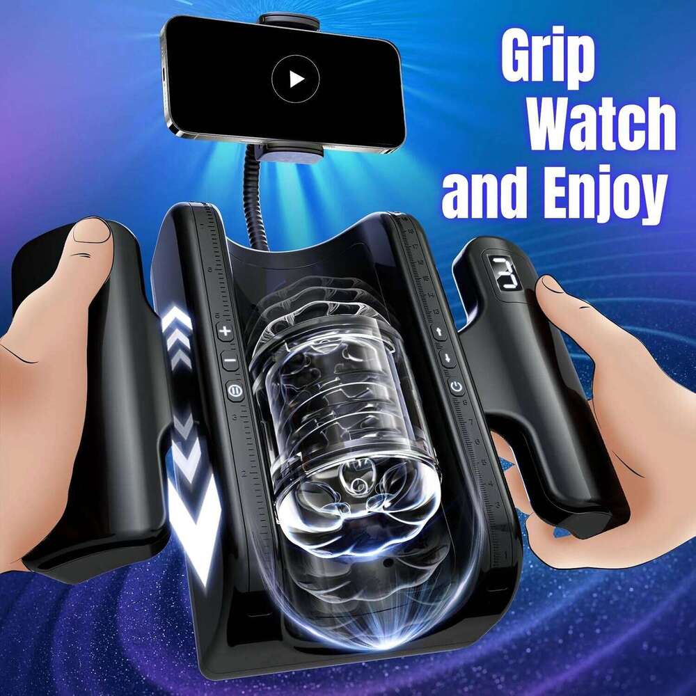 Thrusting High Speed Piston Stroker Male Masturbator Machine Automatic Telescopic Vagina Masturbation Cup Adult Sex Toy For Men W260305