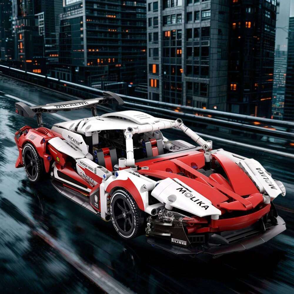 2025Hot 1200+Pcs 1:14 Technical P1 Racing Car Building Blocks Model Super Sports Cars Bricks Toys for Boys Gifts Z260305