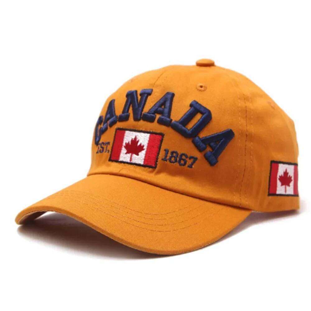 New Baseball Cap Unisex Canadian Spring Summer Wild Sun Visor Popular Adult Letter Hat Y260304