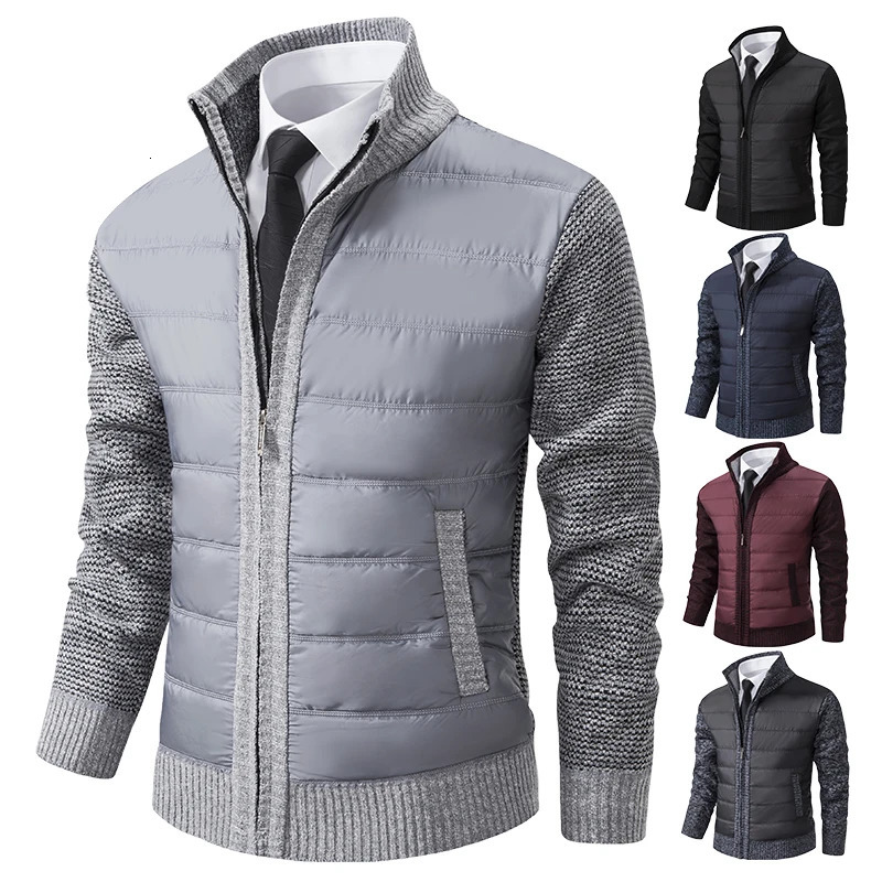 Autumn and winter mens casual and comfortable fashion trend loose warm cardigan sweater 260306