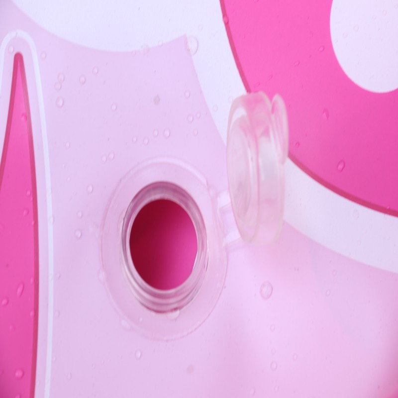 Pink Deer Sprinkler Splash Pad for Kids 68" - Inflatable Outdoor Water Toys for Toddlers Ages 3-8, Summer Backyard Pool Party Play Mat