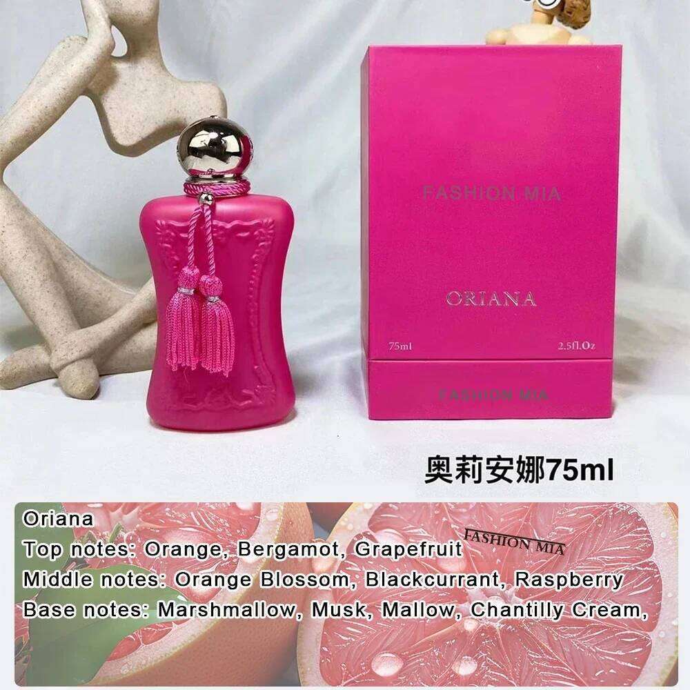 75ml Brand Women Sexy Atractivo Lasting Citrus Floral Pheromone Men Cologne Fragrances Body Spray Dating Perfume Gifts 26H0306