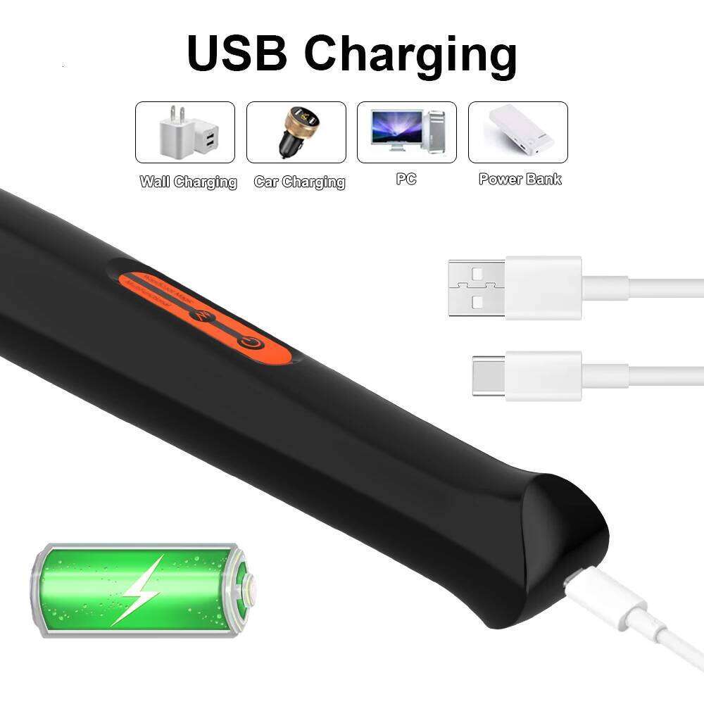 Huge Size Vibrating AV Wand Clitoris Vibrator Massager Clit Nipples Stimulator Female Masturbation Sex Toy for Women W260305