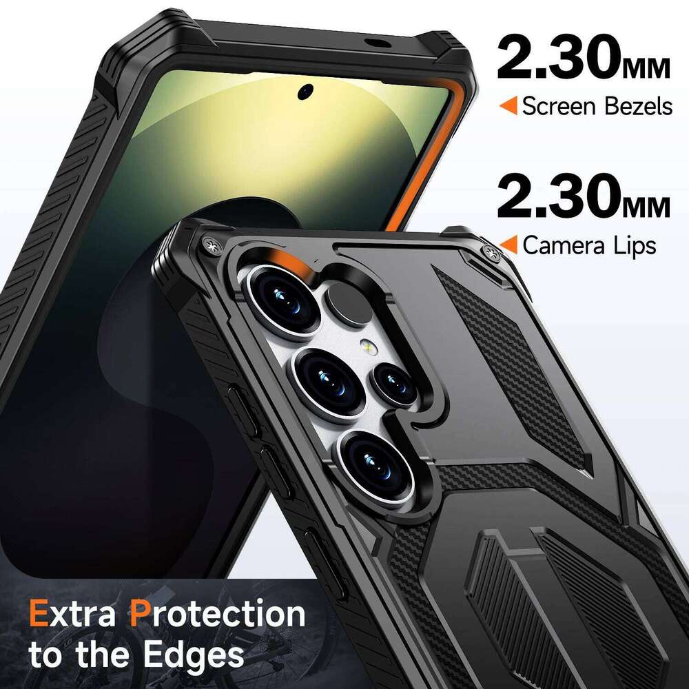 Dual Layer Protection Coque Case for Galaxy S26 Ultra S25 FE S24 Plus Phone Accessories Funda H260305