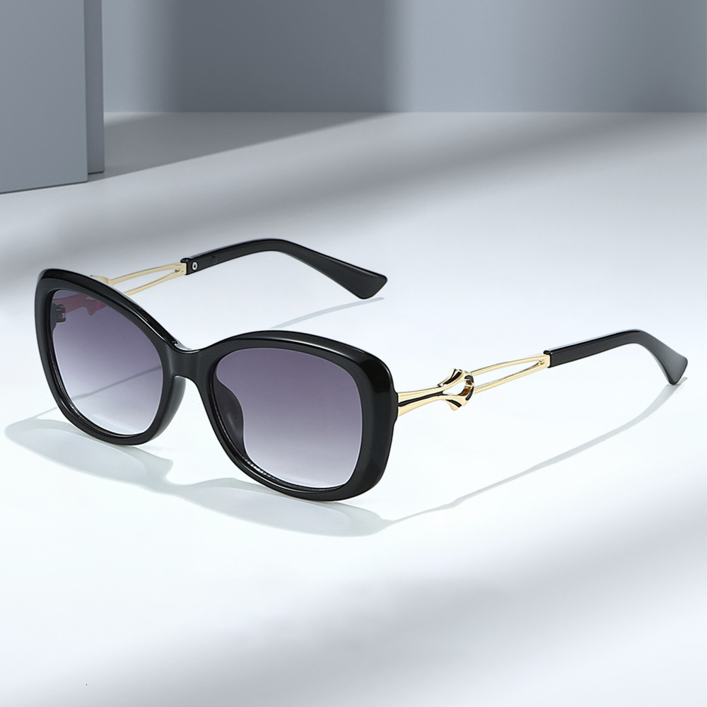 New 25 European American trendy sunglasses, fashionable, UV-protective, high-end, popular for street photography and outdoor cycling