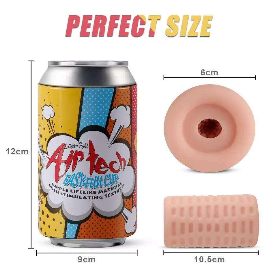 Silicone Masturbator For Men Sex Portable Manual Vaginal Real Masturbation Cup Soft Pussy Penis Exercise Erotic Toys W260305
