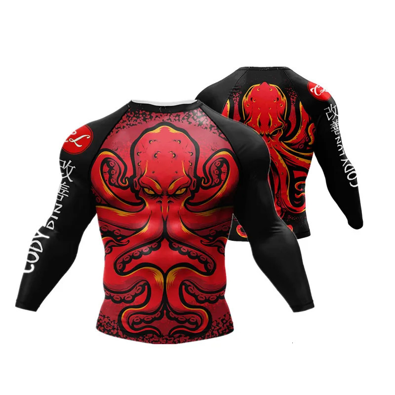 UPF 50 Rashguard Mens Surfing TShirt Quick Dry UV Protection Breathable Long Sleeve Beach Surf Wear Fitness Running Shirt 260302