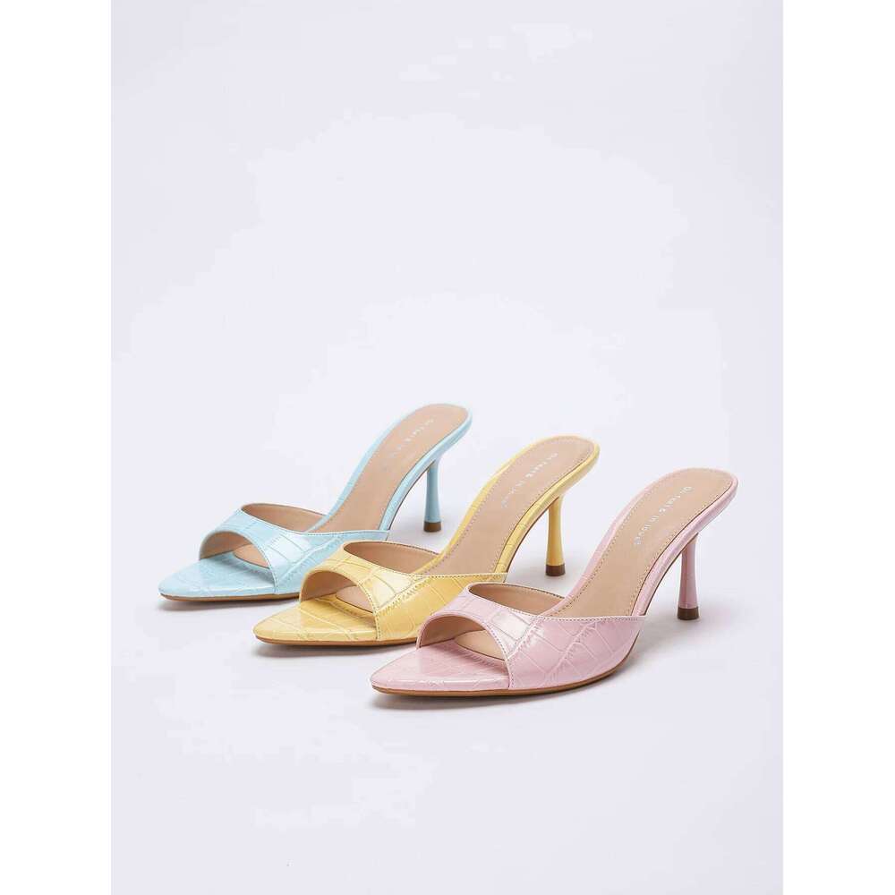Women's fashionable, elegant, versatile high heels, comfortable, simple slip-on stilettos.