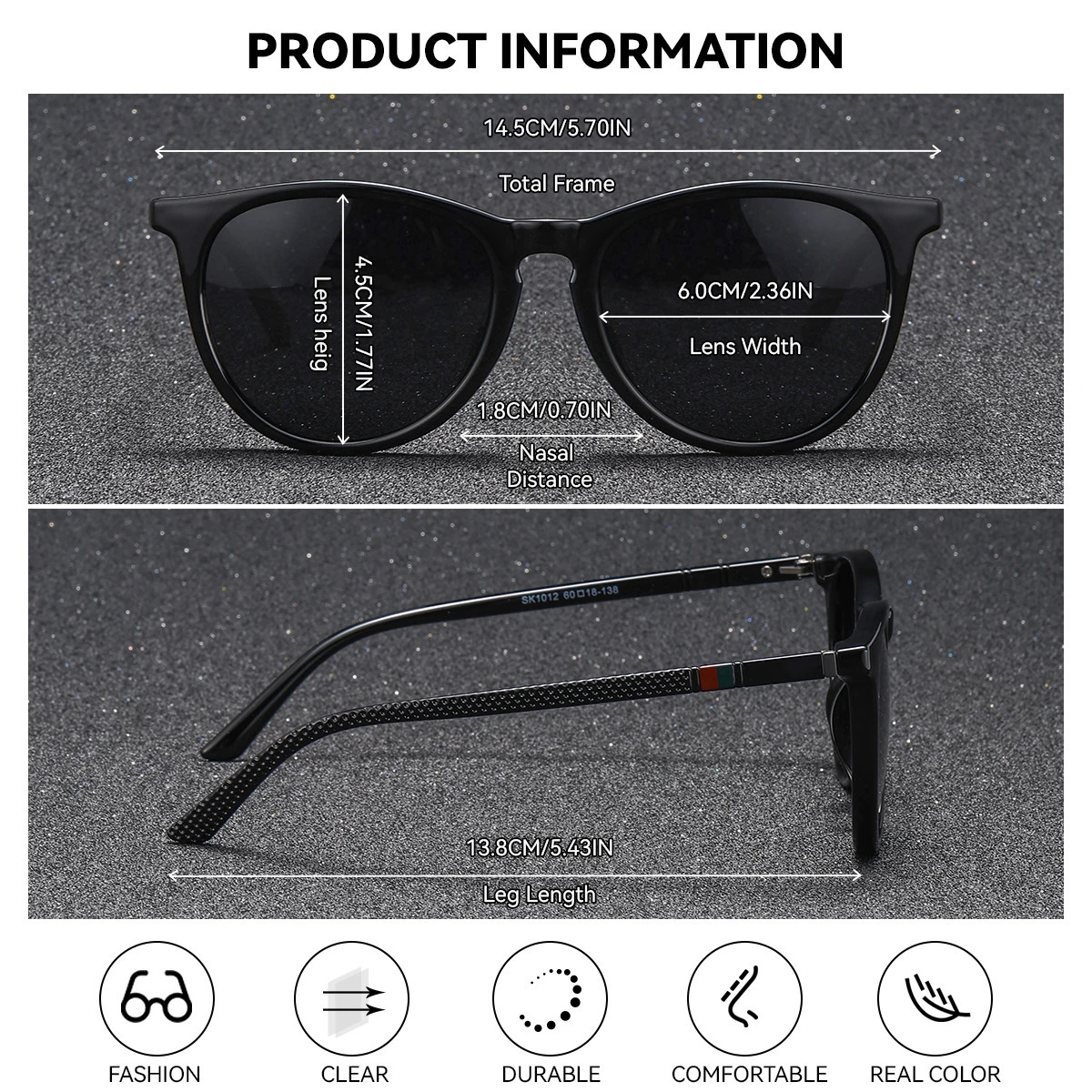 BARCUR Pink Fashion Polarized Glasses Bright Comfort PC Round Frame Holiday Travel Women Sunglasses Most Fashion Gift For Girls 260302